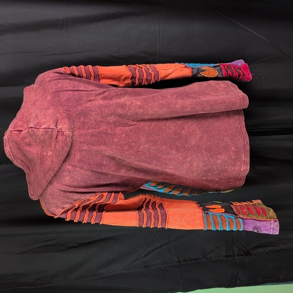 Patchwork Colorful Jacket. EUC - Picture 2 of 4